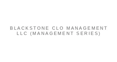 Blackstone CLO Management LLC (management Series) logo