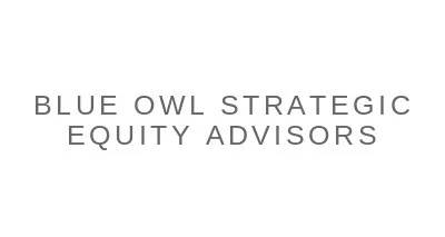 Blue Owl Strategic Equity Advisors LLC Blue Owl Strategic Equity Advisors LLC logo
